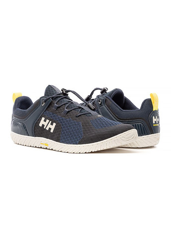 Цветные демисезонные мужские кроссовки hp foil v2 темно-синий черный белый Helly Hansen