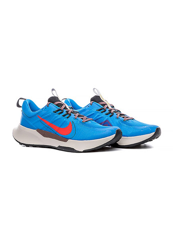 Голубые демисезонные мужские кроссовки juniper trail 2 nn голубой Nike