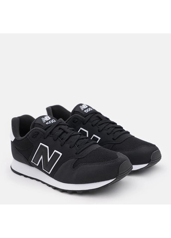 Чорно-білі Осінні кросівки 500 чорний,білий New Balance