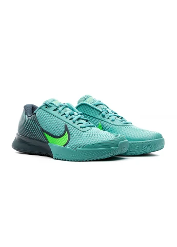 Бирюзовые демисезонные мужские кроссовки zoom vapor pro 2 cly бирюзовый Nike