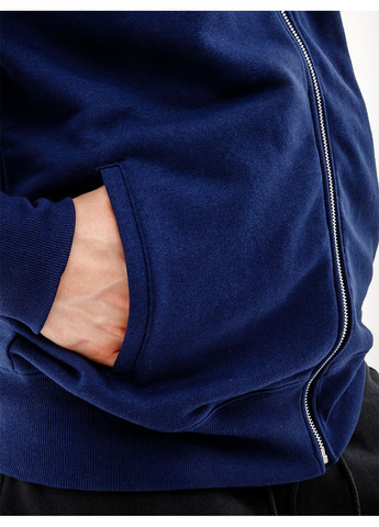 Синяя демисезонная мужская куртка classic core fz синий New Balance