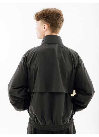 Черная демисезонная мужская куртка swoosh черный Nike