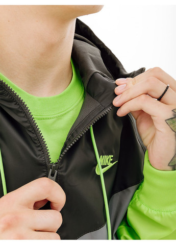 Комбинированная демисезонная мужская куртка m nk wvn lnd wr hd jkt комбинированный Nike