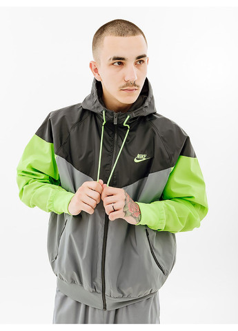 Комбинированная демисезонная мужская куртка m nk wvn lnd wr hd jkt комбинированный Nike