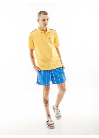 Желтая мужская футболка tape stripe polo club pique' жёлтый Australian