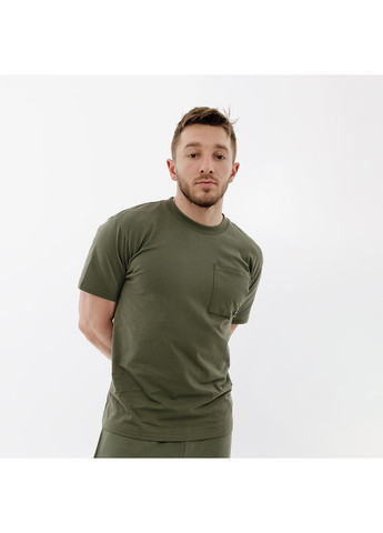 Зелена чоловіча футболка essentials reimagined зелений New Balance