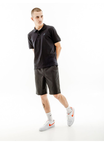 Черная мужская футболка easy pique' el polo r-fit черный Australian