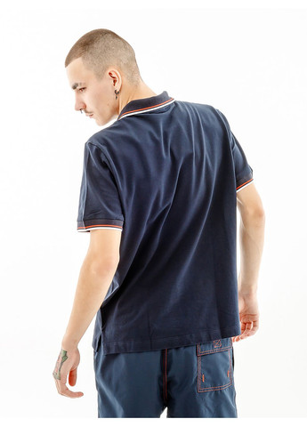 Синяя мужская футболка 2-stripe pique' polo - r-fit синий Australian