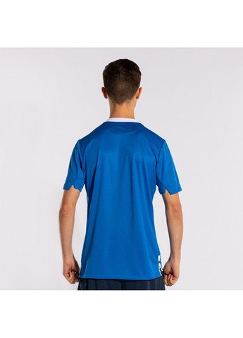 Синяя футболка gold iv short sleeve t-shirt royal white синий Joma