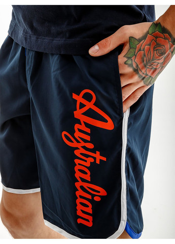 Чоловічі Шорти SMASH BOXER LOGO Синій Australian (268982808)