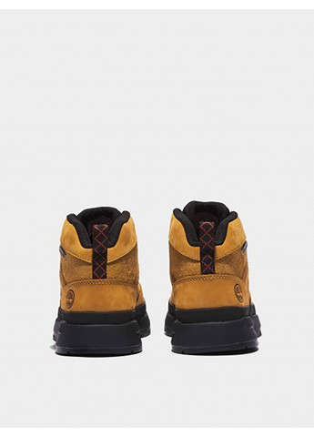 Желтые осенние ботинки черный Timberland