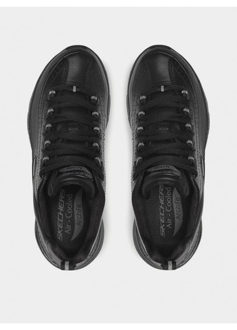Чорні осінні кросівки 149146 bbk чорний Skechers