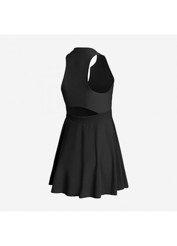 Черное спортивное женское платье df advtg dress черный Nike однотонное