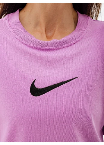 Женская Футболка W NSW TEE BF MS Фиолетовый Nike - (268831542)