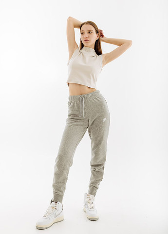 Жіночі Штани CLUB FLC PANT TIGHT Сірий Nike (268832380)