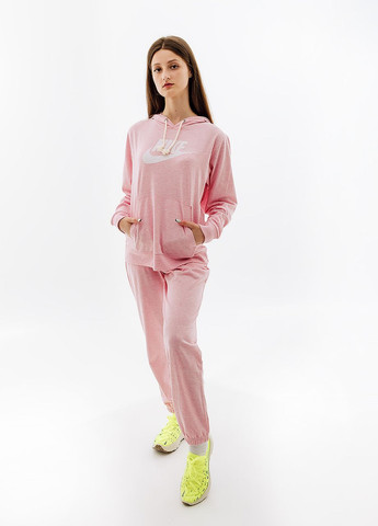 Женские Брюки W NSW GYM VNTG EASY PANT Розовый Nike (268831968)