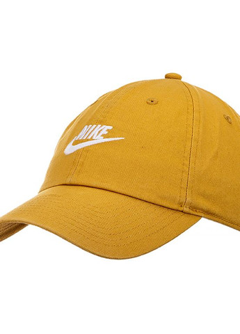 Чоловіча Бейсболка U NSW H86 FUTURA WASH CAP Жовтий Nike (268832376)