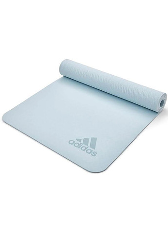 Коврик для йоги Premium Yoga Mat светло-голубой adidas (268833429)