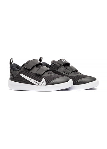 Черные демисезонные детские кроссовки omni multi-court (td) черный Nike