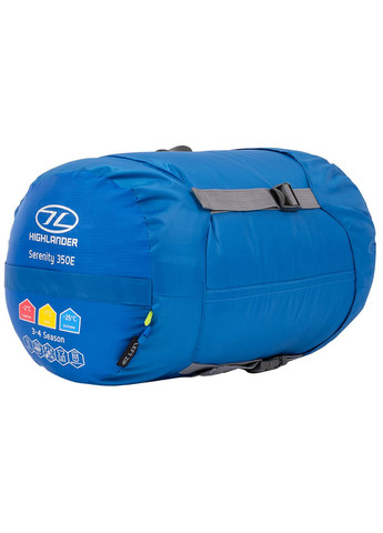 Спальний мішок Serenity 350 Envelope/-7°C Blue Left Highlander (268831749)
