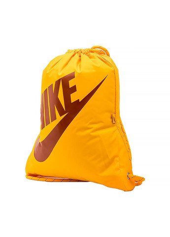 Мужская Сумка NK HERITAGE DRAWSTRING Оранжевый Nike (268831916)