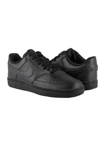 Чорні Осінні чоловічі кросівки court vision lo nn чорний Nike