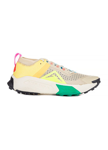 Цветные демисезонные мужские кроссовки zoomx zegama trail комбинированный Nike