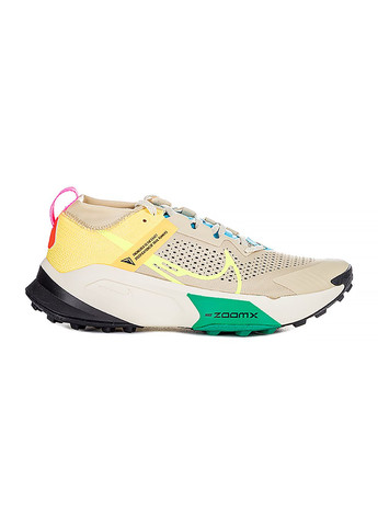 Цветные демисезонные мужские кроссовки zoomx zegama trail комбинированный Nike