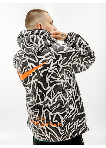 Комбинированная демисезонная мужская куртка m nsw trend jkt aop комбинированный Nike