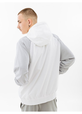 Белая демисезонная мужская куртка m nsw hybrid ltwt wr белый Nike