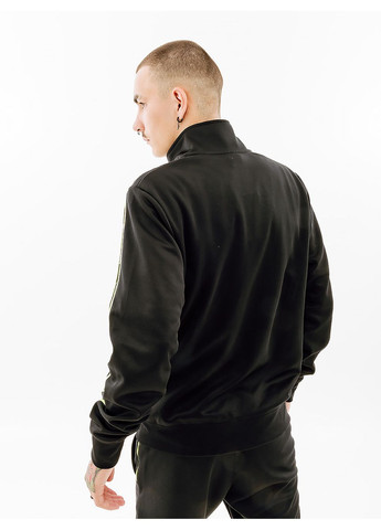 Черная демисезонная мужская куртка m nsw repeat sw pk tracktop черный Nike