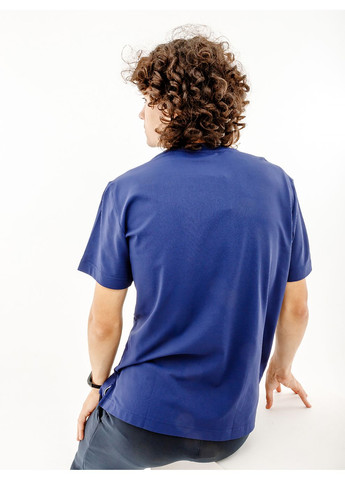 Синяя мужская футболка easy tech pique' t-shirt r-fit синий Australian