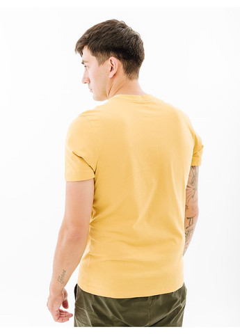 Желтая мужская футболка m nsw tee 12mo jdi жёлтый Nike