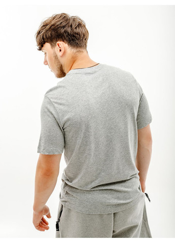 Сіра чоловіча футболка m nk dfc tee sw training сірий Nike