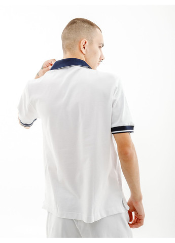 Белая мужская футболка lines polo pique' el r-fit белый Australian