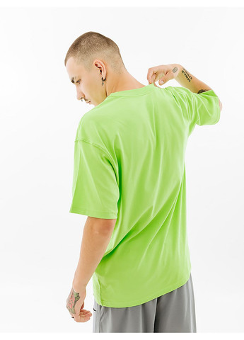 Салатовая мужская футболка m nsw tee m90 air салатовый l Nike