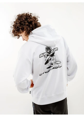 Мужское Худи HOODIE FLEECE MIXING CHAOS Белый Australian (268832728)