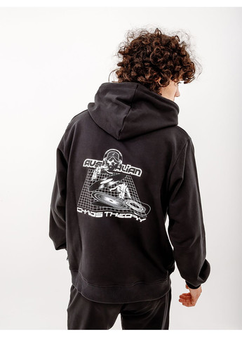 Мужское Худи HOODIE FLEECE MIXING CHAOS Черный Australian (268833568)