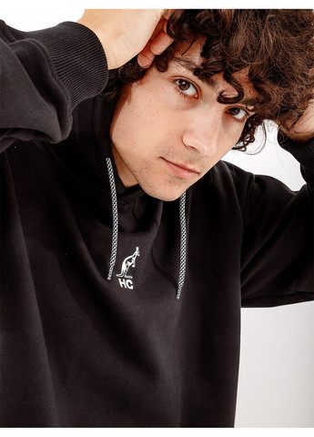 Мужское Худи HOODIE FLEECE MIXING CHAOS Черный Australian (268833568)