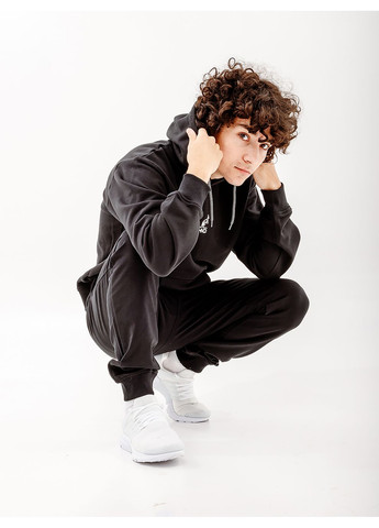 Мужское Худи HOODIE FLEECE MIXING CHAOS Черный Australian (268833568)