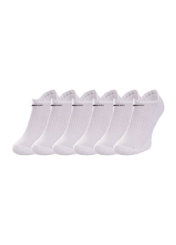 Чоловічі Шкарпетки U NK EVERYDAY CUSH NS 6PR 132 Білий Nike (268833691)