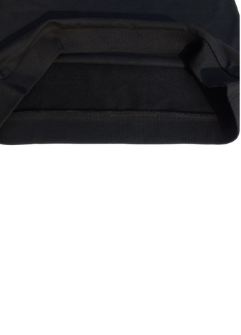 Чорна сукня-туніка з довгими рукавами на мікрофлісі, з яскравим 3d надписом, 122-128 см, 7-8 р George (268998805)