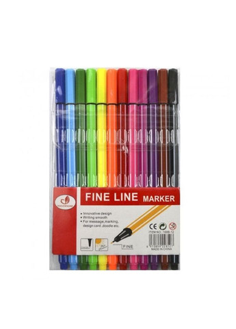 Ручки "Fine Line" 12кол Home (268910042)