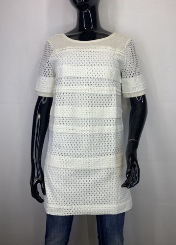 Белое праздничный платье платье-футболка Sita Murt однотонное