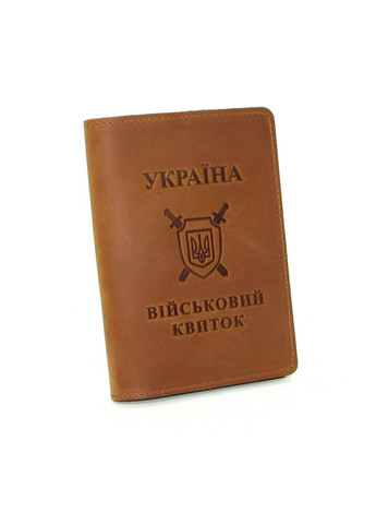 Шкіряна обкладинка на військовий квиток DNK Leather (269266683)