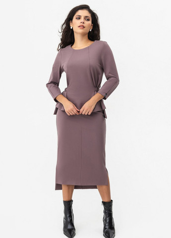 Фиолетовая кэжуал однотонная юбка Garne