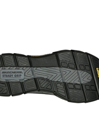 Черные зимние мужские ботинки relaxed fit: respected - boswell 204454 blk Skechers