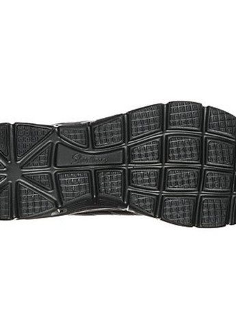 Черные зимние женские повседневные кроссовки fashion fit - effortless 149473 bbk Skechers