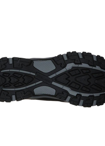 Черные зимние мужские повседневные кроссовки relaxed fit: selmen – helson 66282 blk Skechers