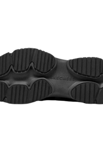 Черные зимние мужские повседневные кроссовки moonhike 183185 bbk Skechers